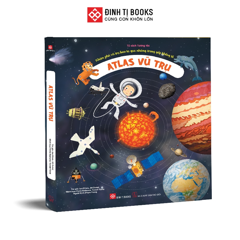 หนังสือ - Space Atlas - สํารวจจักรวาลที่กว้างขวางผ่านหน้าพับยักษ์ - หนังสือ Dinh Ti