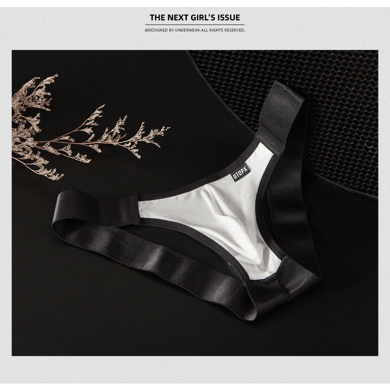 GT274-กางเกง JocksTrap GTOPX ขอบเอวทรง V สีดํา แฟชั่น รูปที่ 4