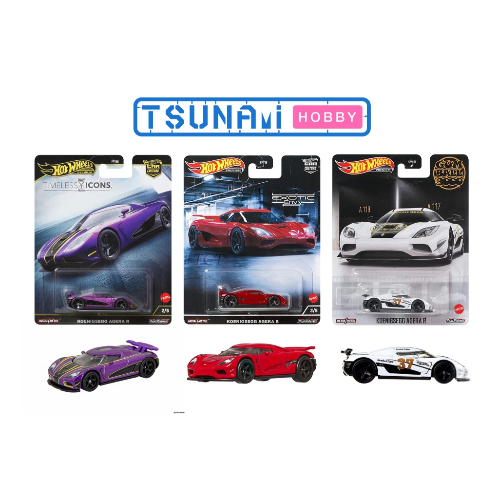 Hot Wheels Koenigsegg Agera R รถโมเดล