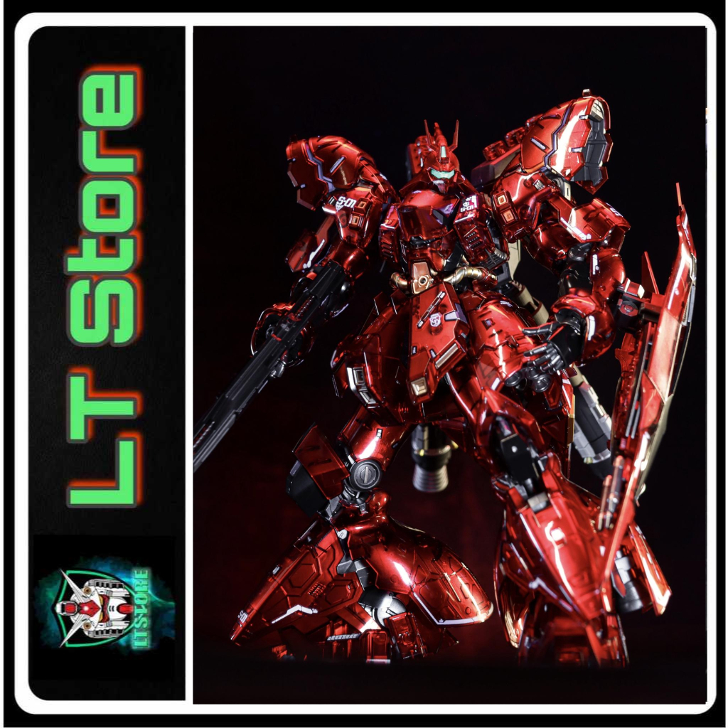 Assembled Model RG 5503 Sazabi Electroplated Metallic (ฟรีสติ๊กเกอร์น้ํา)