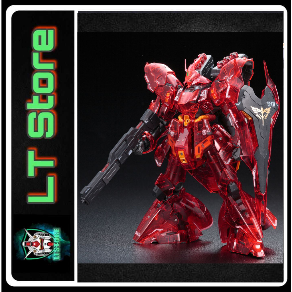 RG 5503 Sazabi Clear Assembly Model (ฟรีสติ๊กเกอร์น้ํา)