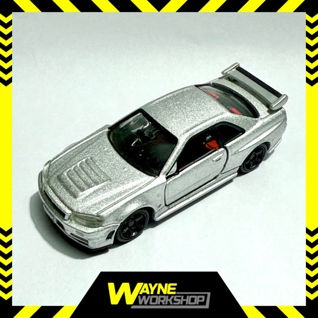 รถโมเดล Tomica Premium 01 - Nissan R34 GT-R Z-tune