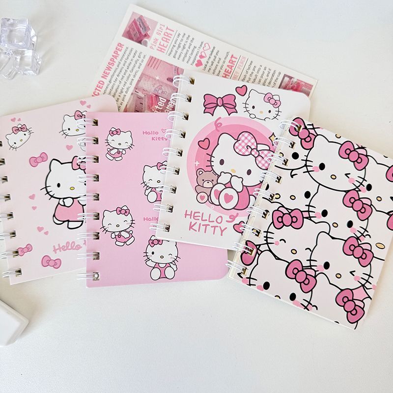 Combo 2 4 Cute Hello Kitty A7 Spring Notebooks สมุดโน๊ตน่ารัก