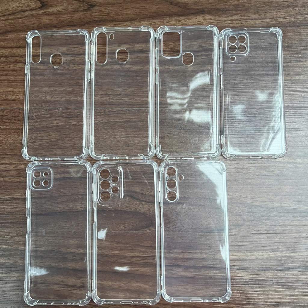 เคส Samsung A20S/ A21o/ A21S/ A22 4G/5G/ A22S/ A23/ A24 4G/ A25 5G/F42 เคสซิลิโคนใสและกันกระแทกพร้อม