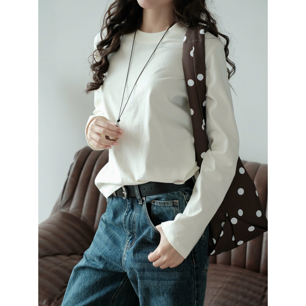 KIDO - JOYCEE TOP เสื้อยืดคอกลมแขนยาว