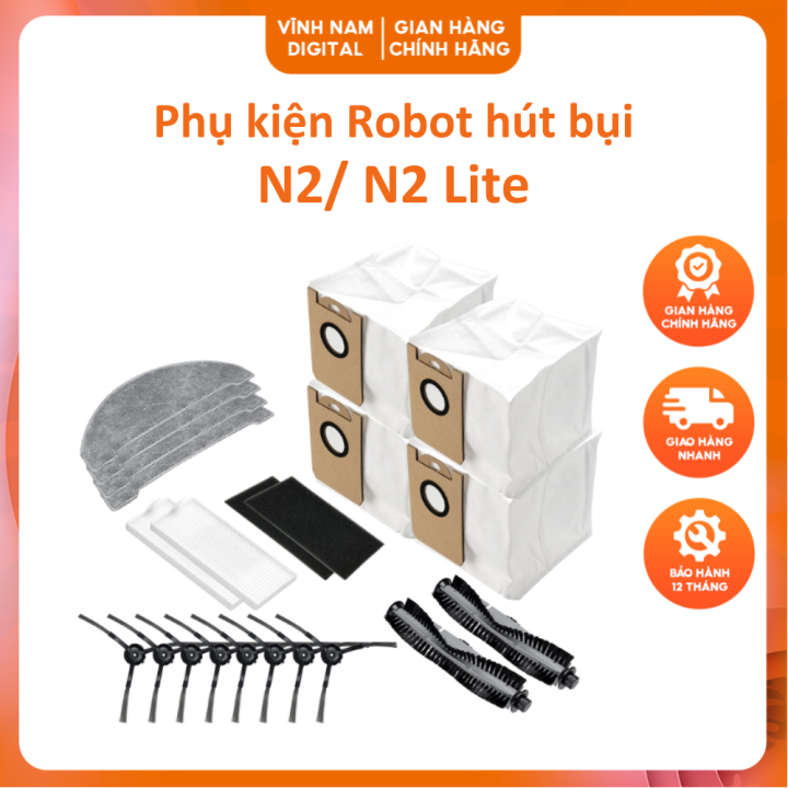 ผ้าทําความสะอาดถุงขยะสําหรับเครื่องดูดฝุ่นหุ่นยนต์ NEABOT N2/ N2 lite/ N2 plus/ Neabot Q11