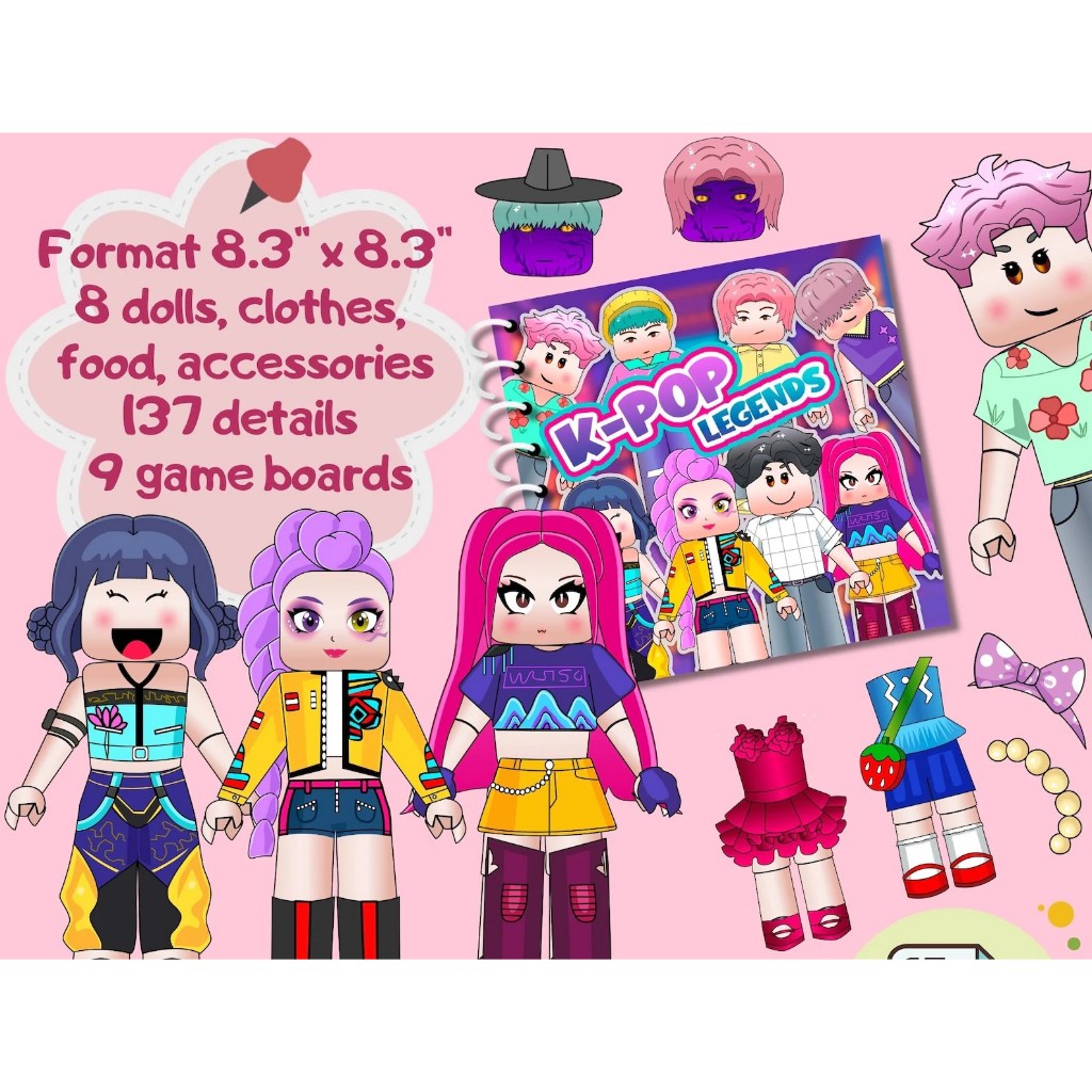 Roblox K-pop legends Hunttrix - saja boy hunter