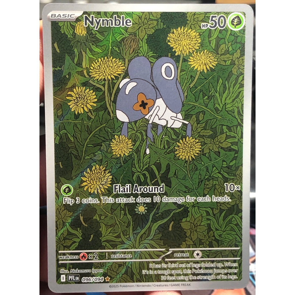 [KW2 Pokemon] [EN] Nymble Card - 096/094 - ภาพประกอบหายาก