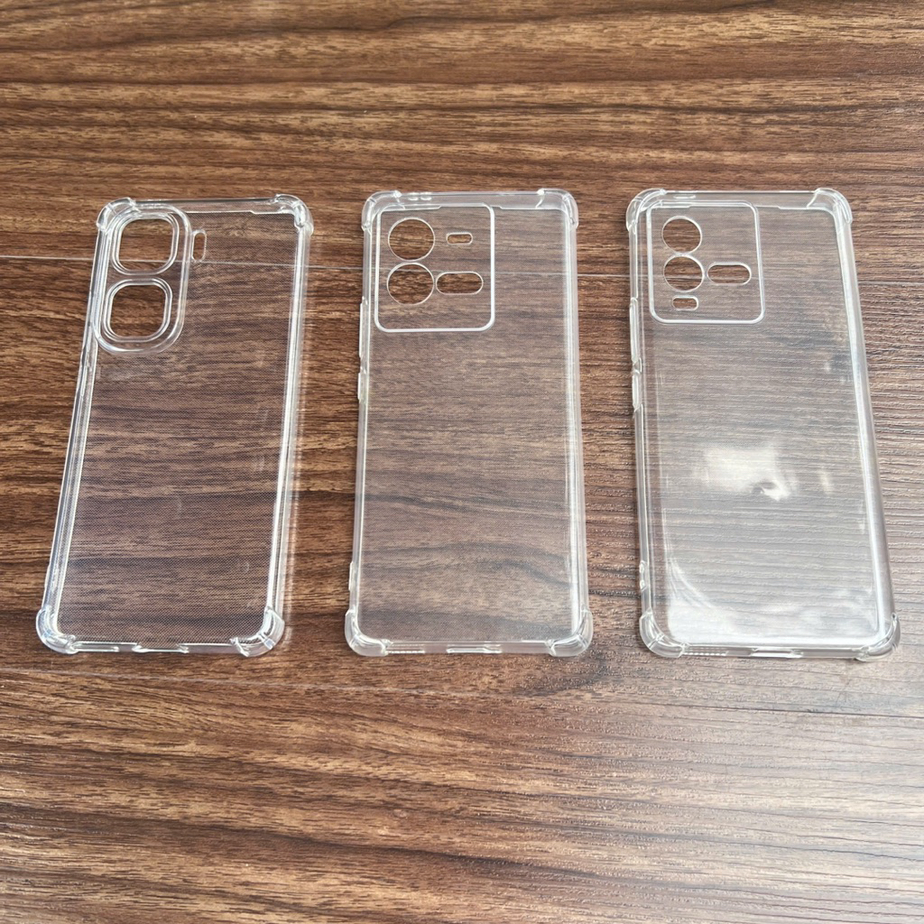 Vivo IQOO 10 5G/ IQOO 10 Pro 5G/ IQOO NEO 10 5G ซิลิโคนใสและทนต่อแรงกระแทก 4 มุม