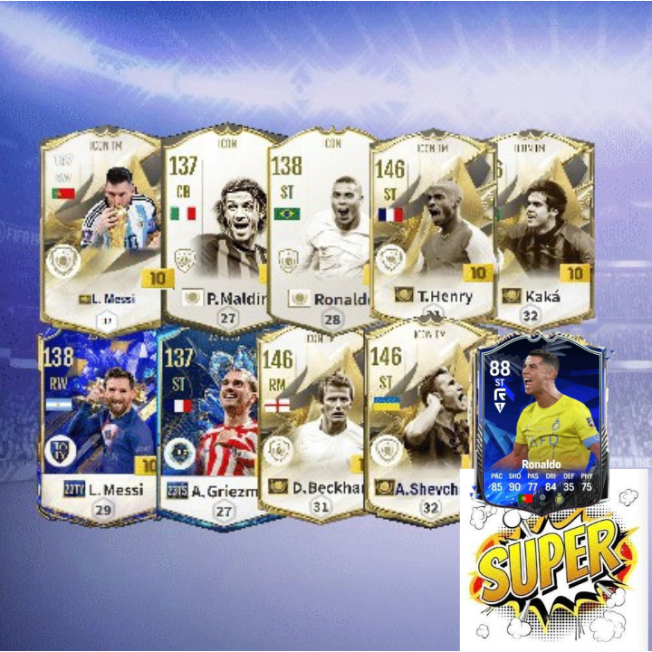 พวงกุญแจผู้เล่น - การ์ดแสดงผล FC Online (FO4) - พิมพ์ 2 ด้าน - DH-DH