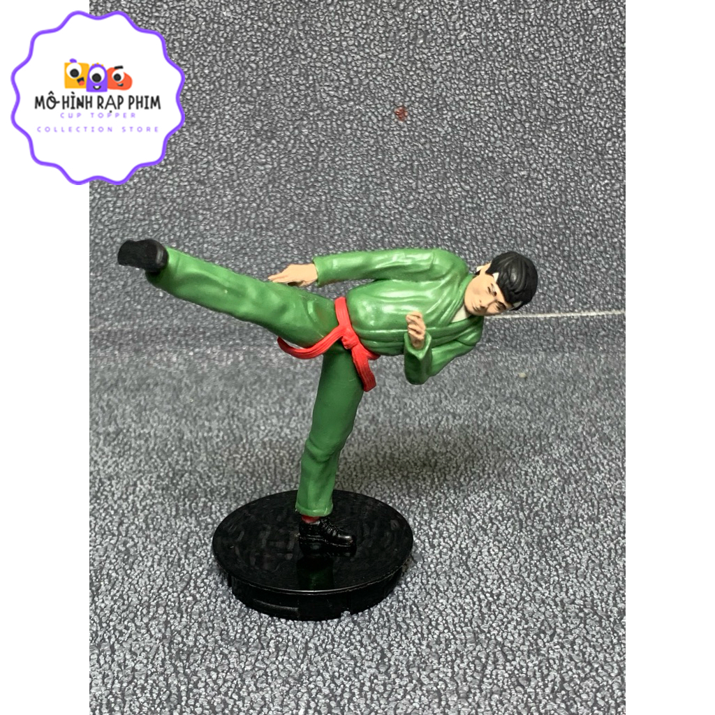 MOVIE MODEL, CUP TOPPER FIGURE MOVIE THE KARATE KID