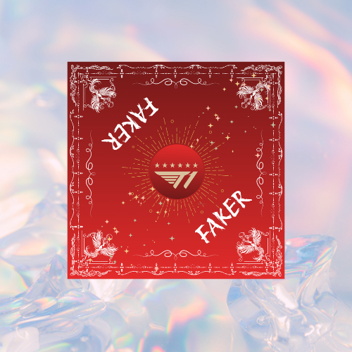 PANDANA FAKER T1 2025 SILK SCARF