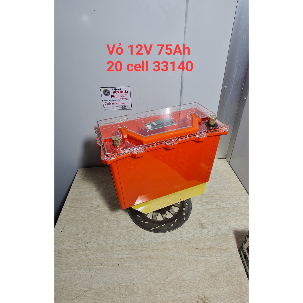 [เคส 75Ah] เคสถัง 12V 60Ah-75Ah รับน้ําหนักได้ถึง 20 33140 เซลล์ อุปกรณ์เสริมครบครัน