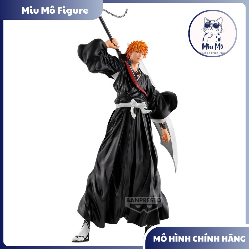 Kurosaki Ichigo - Bleach - Grandista ของแท้ BANDAI FIGURE MODEL