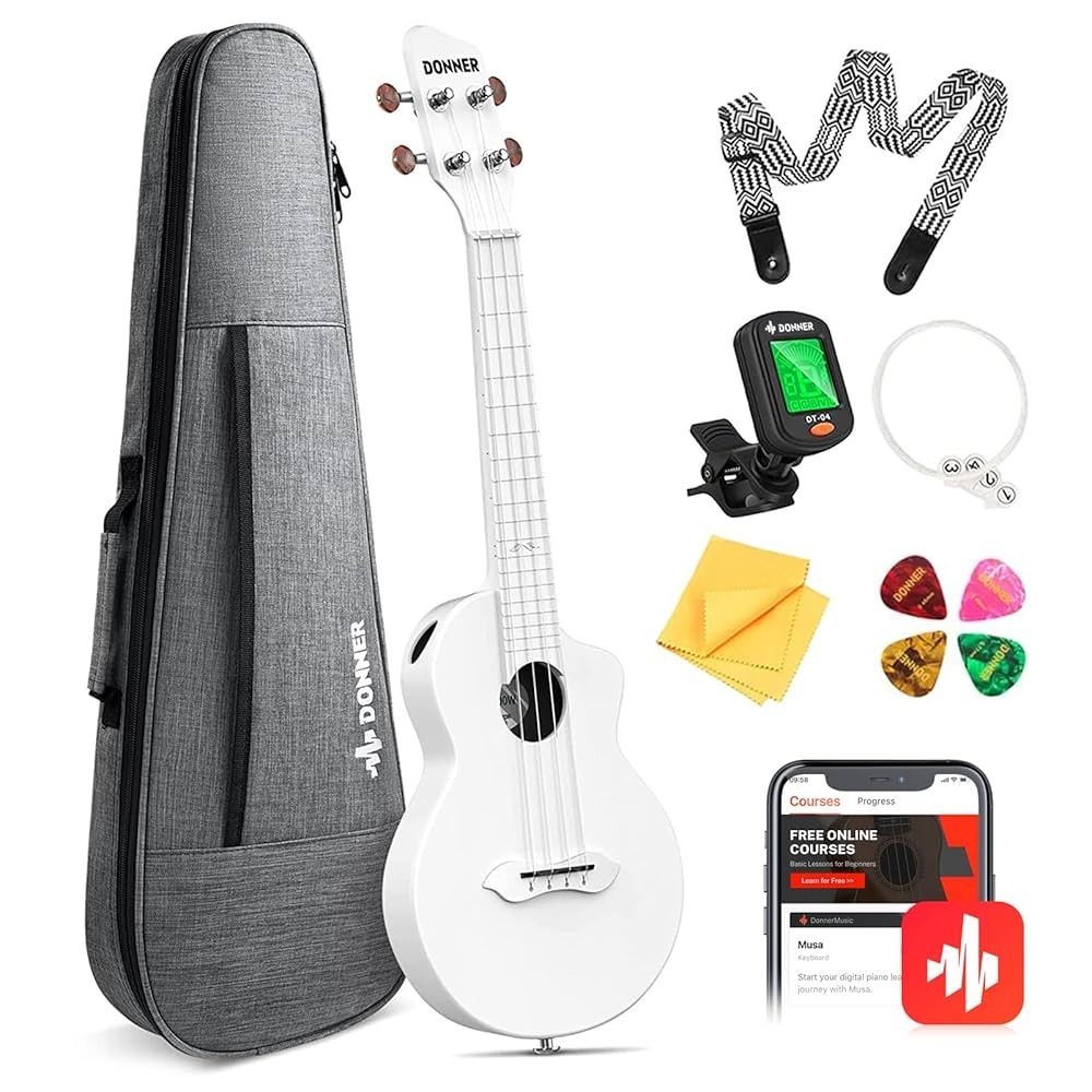 Donner Carbon Fiber Concert Ukulele