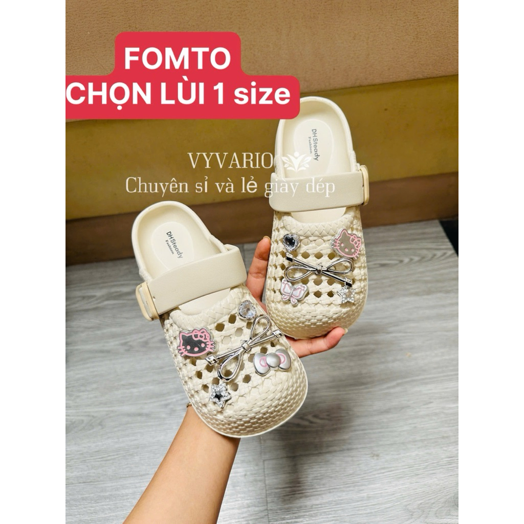 555 SUPER LIGHT MESH SLIPPERS WITH BEAUTIFUL CHARM