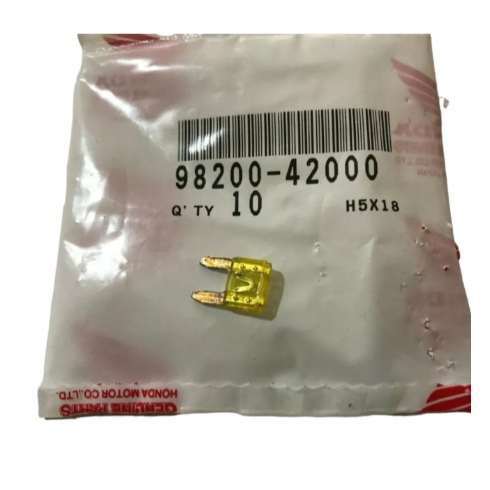 ฟิวส์ฮอนด้าแท้ 20A สําหรับ SONIC 150, WINNER V1V2V3, VARIO, CLICK, AIR BLADE, VISIO