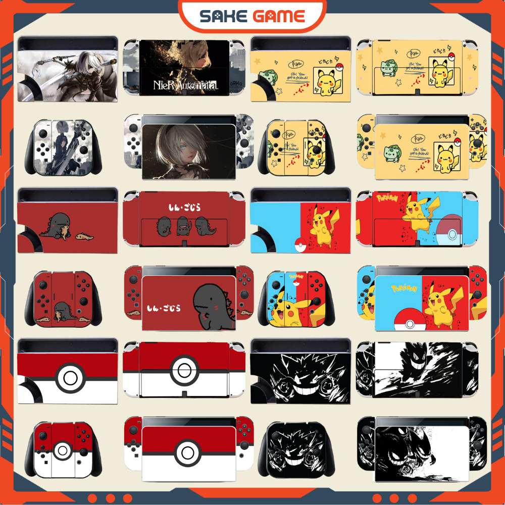 Nintendo Switch Decal สติกเกอร์ Oled Skin Nintendo Switch Oled Decal Switch Oled Skin Switch Oled De