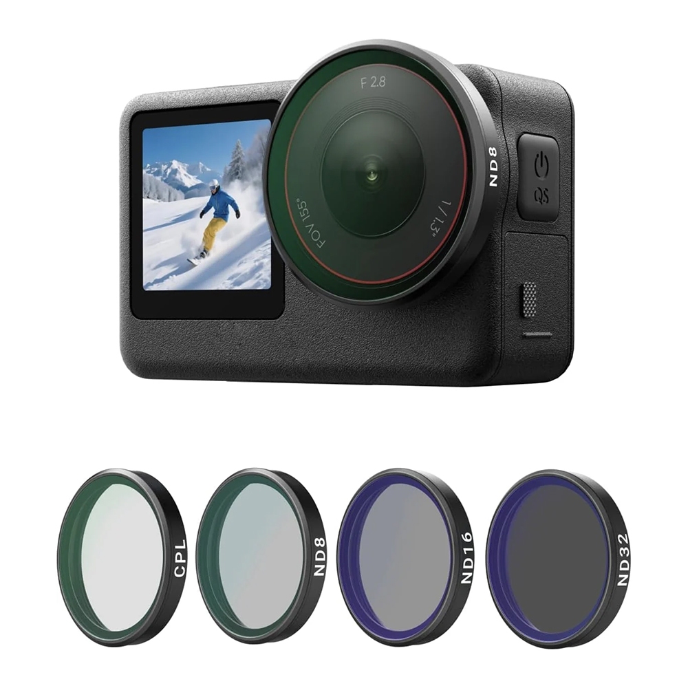 CPL / ND / UV / VND2-32 DJI OSMO ACTION 6 TELESIN FILTER