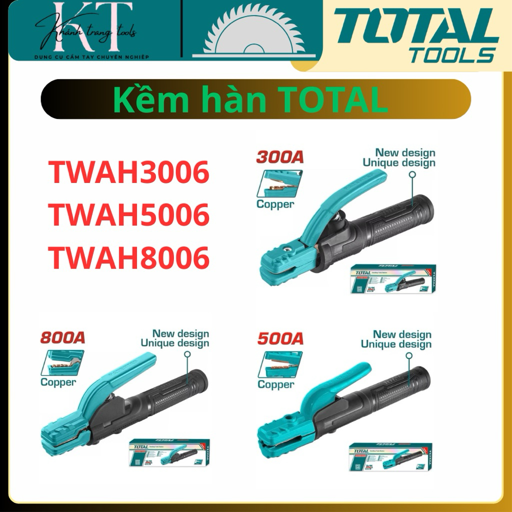 TOTAL เชื่อม Nipper 300A TWAH3006 / 500A TWAH5006 / 800A TWAH8006