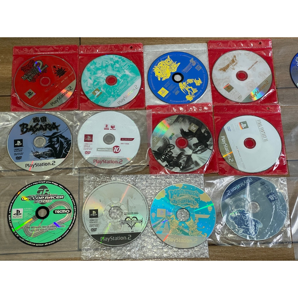 เกม PS2 มือสองของแท้สําหรับคอนโซลเกม PS2