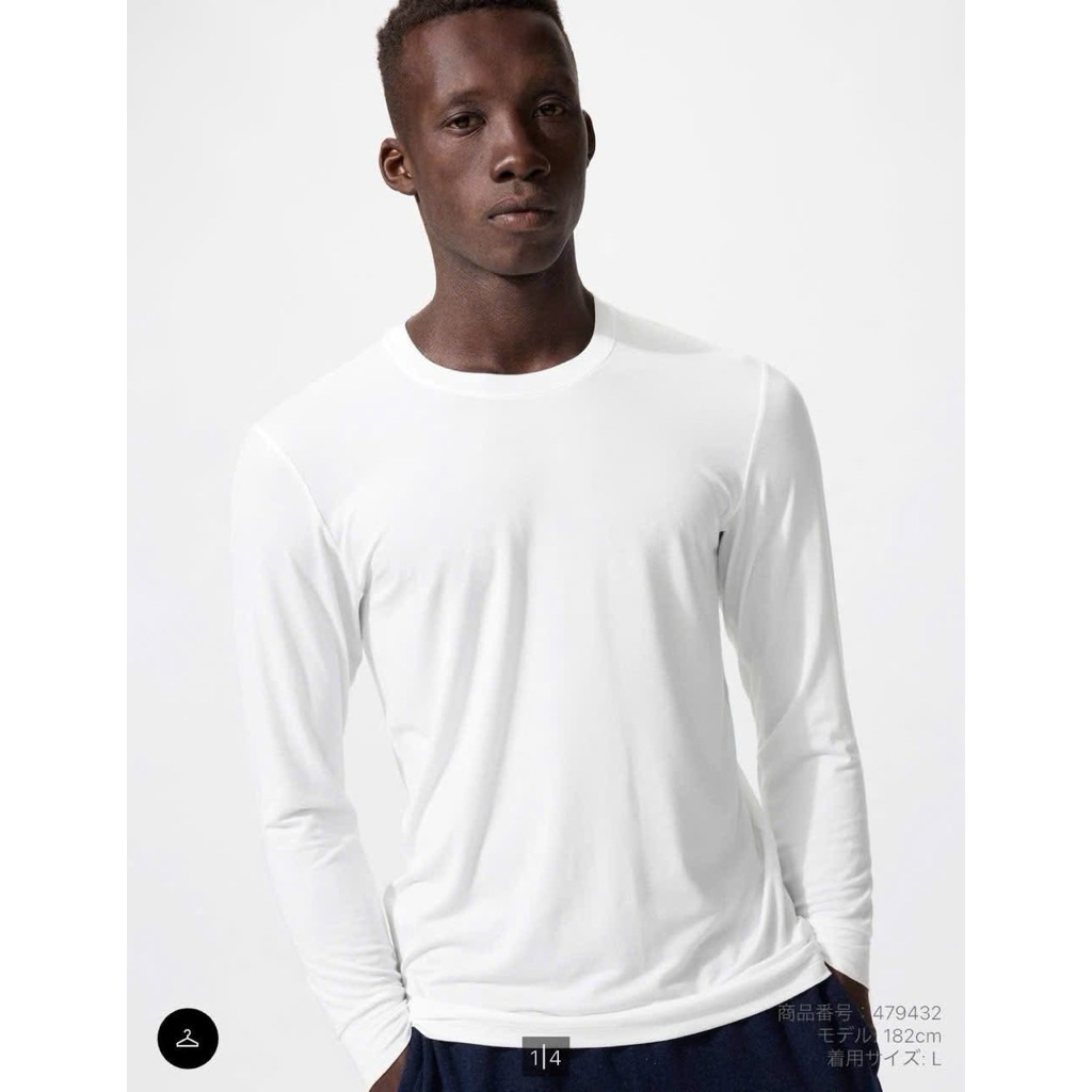 เสื้อกันความร้อนผู้ชาย Uniqlo HEATTECH ของแท้