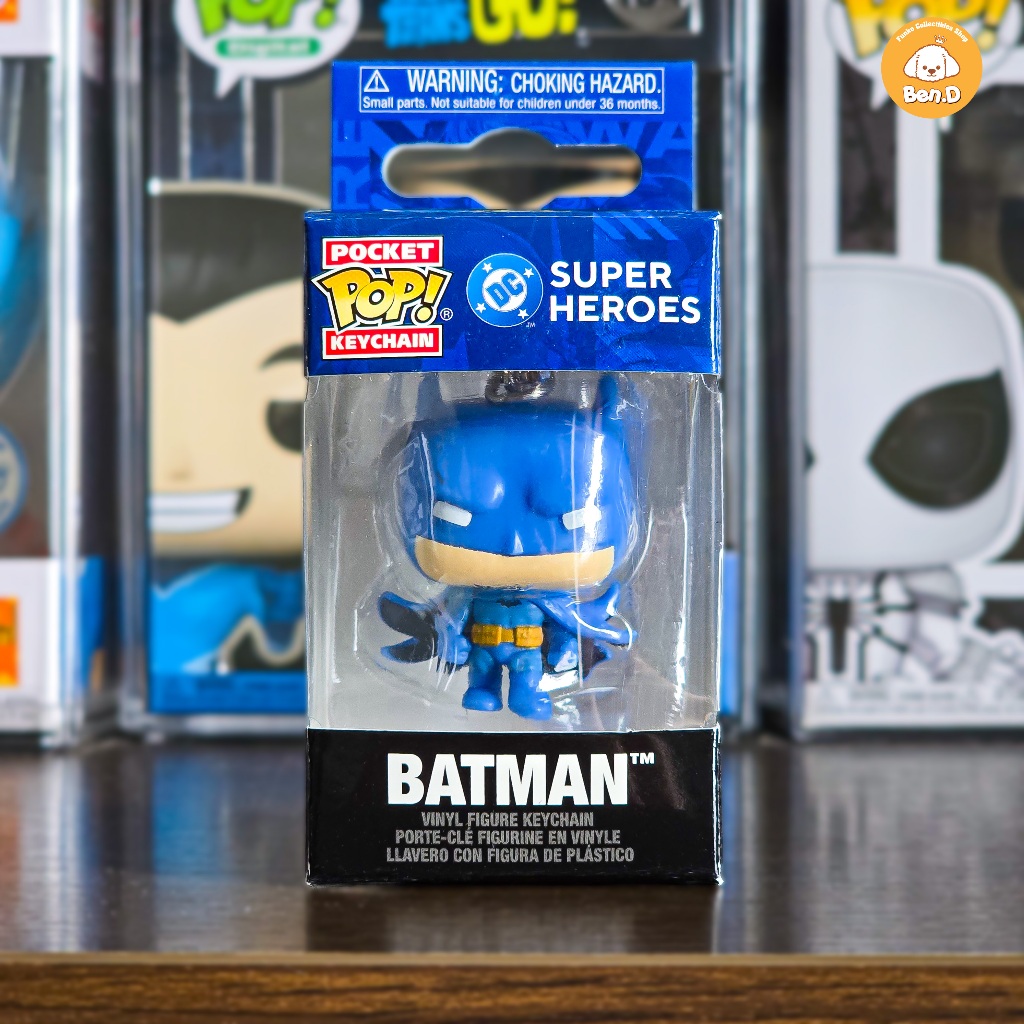พวงกุญแจ FUNKO Fiko Pocket POP! พวงกุญแจ: DC Comics - New Classics Batman
