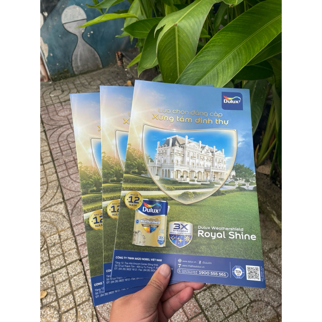 Premium Dulux Weathershield Color Palette - ของแท้ Dulux