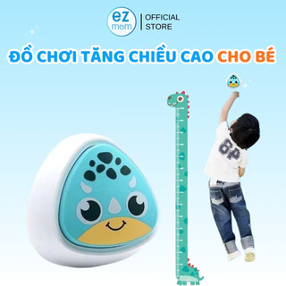 COMBO Bộ Chuông Bấm Đập Nhảy + Thước Đo Dán Tường  Phát Triển Chiều Cao Cho Bé [Tặng Pin]