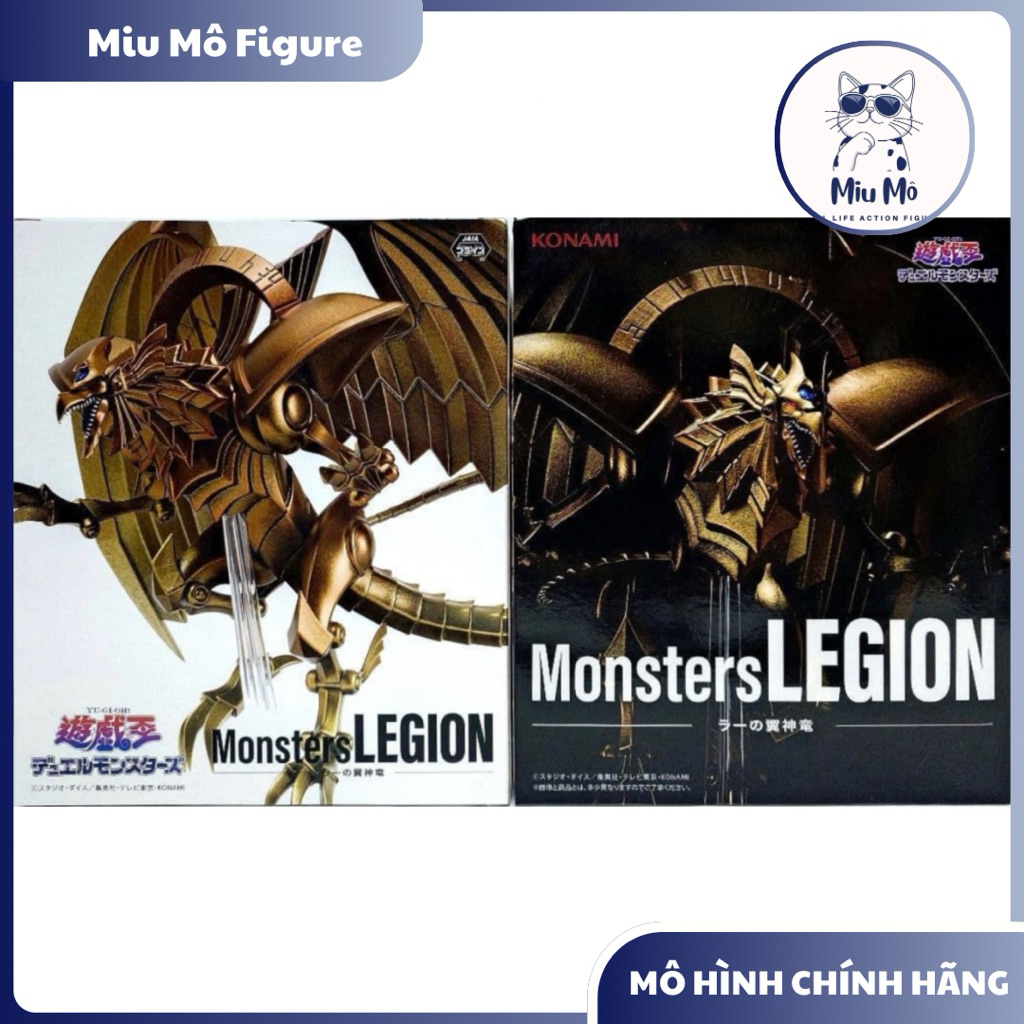 YU-GI-OH! โมเดลยูกิโอ! Duel Monsters - Raa no Yakushinryuu - God Ra - ของแท้ Monsters LEGION KONAMI
