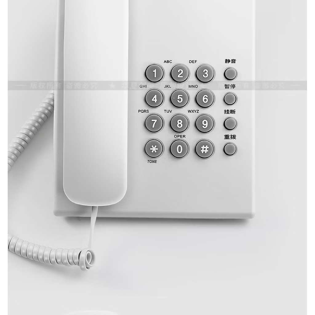 โทรศัพท์ตั้งโต๊ะไร้จอ TS500