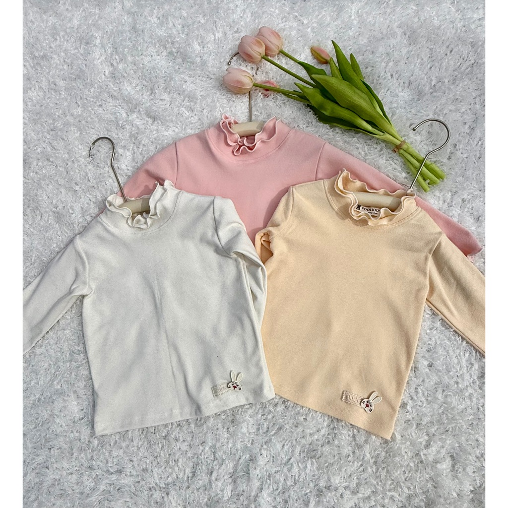 DOUBLE-LAYER COLLAR THERMALT SHIRT_POOL KIDS