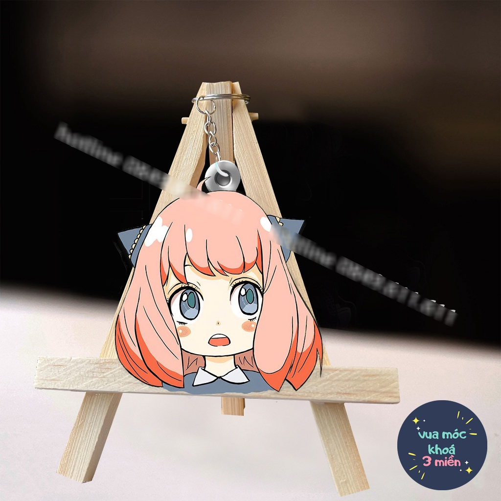 Anya Forger อะนิเมะ Spy x Family micha พวงกุญแจ - อุปกรณ์เสริมอนิเมะโดย vuamockhoa3mien