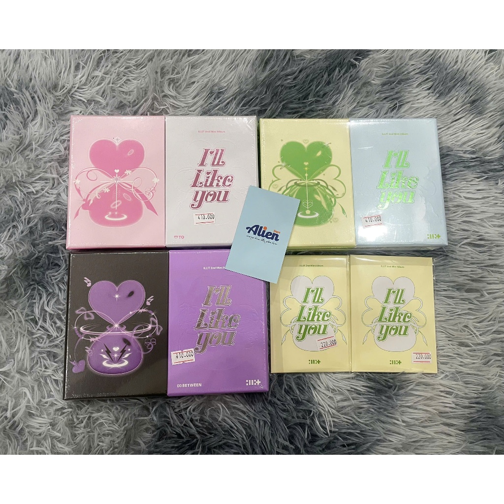 [มีจําหน่าย] อัลบั้ม ILLIT - "bomb & ILL LIKE YOU"