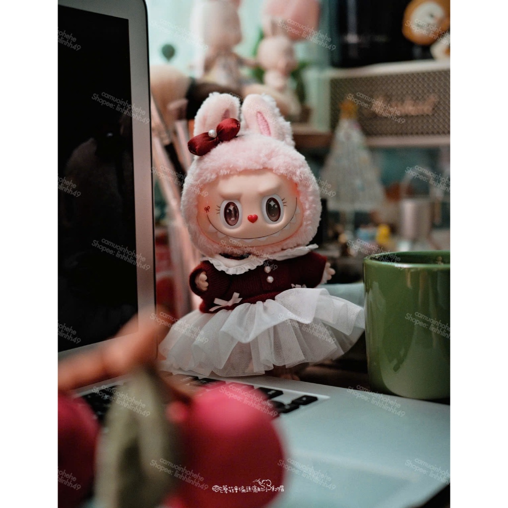 [AVAILABLE] Mokoko V6 Mokoko Twinkly Fairy Tale Mokoko Noel Cotton พวงกุญแจ