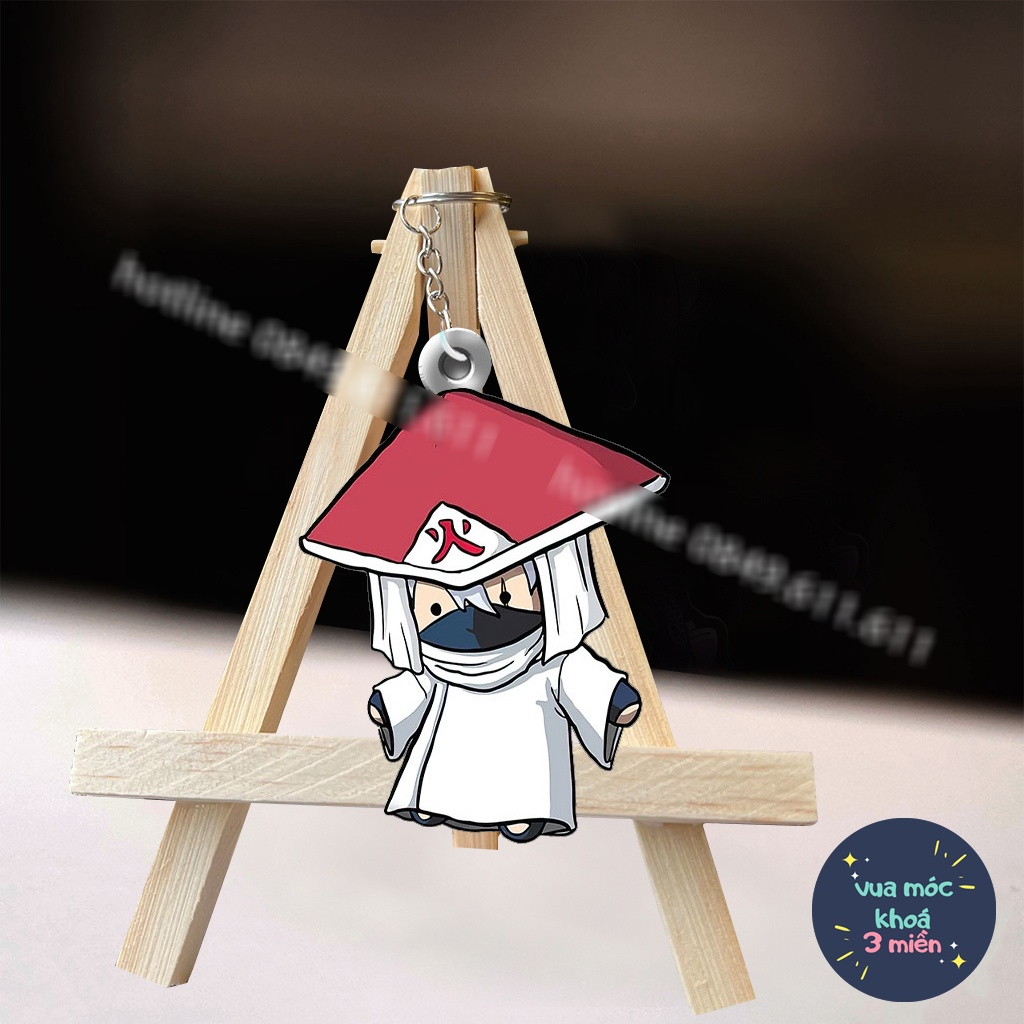 พวงกุญแจไมก้าอนิเมะนารูโตะ คอลเลกชันตัวละคร - เครื่องประดับอนิเมะโดย vuamockhoa3mien