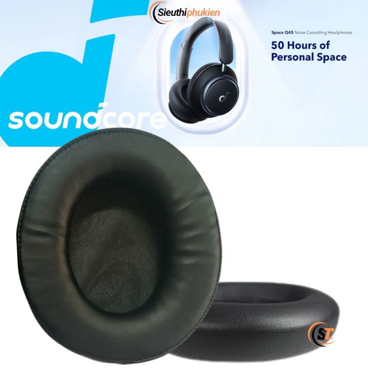 แผ่นรองทดแทนสําหรับหูฟัง Anker Soundcore Space Q45 085105