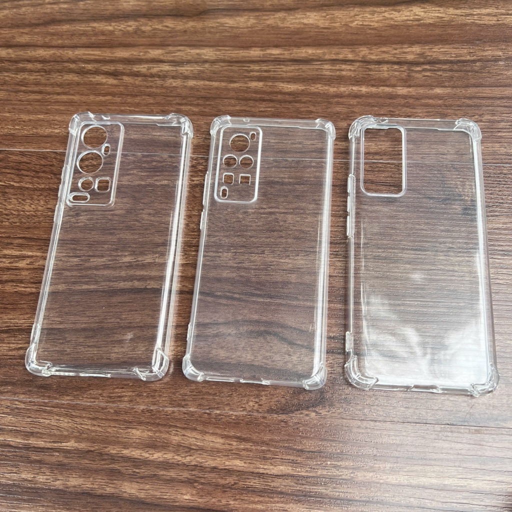 เคสซิลิโคนใส Vivo X60/ X60 Pro/ X60 Pro+ (Plus) และทนต่อแรงกระแทก 4 มุม