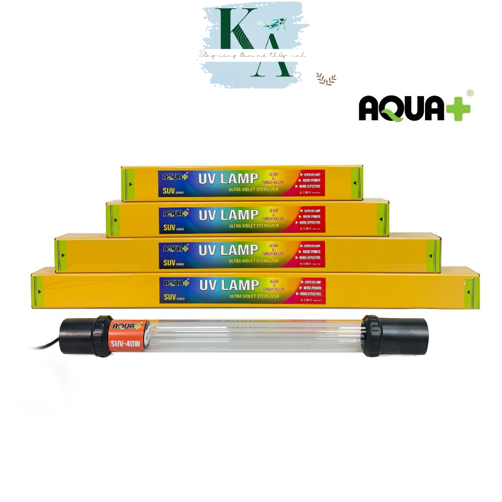 AQUA + SUV UV LIGHT – POWERFUL ALGAE KILLER, CLEARING KOI FISH POOL WATER
