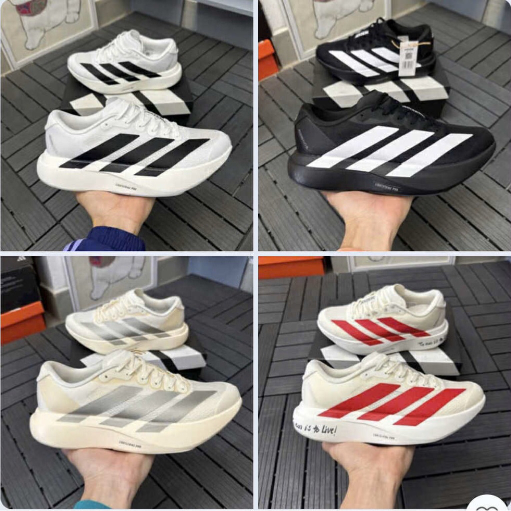 Adizero Evo Evo รองเท้าผ้าใบวิ่งสีเต็ม