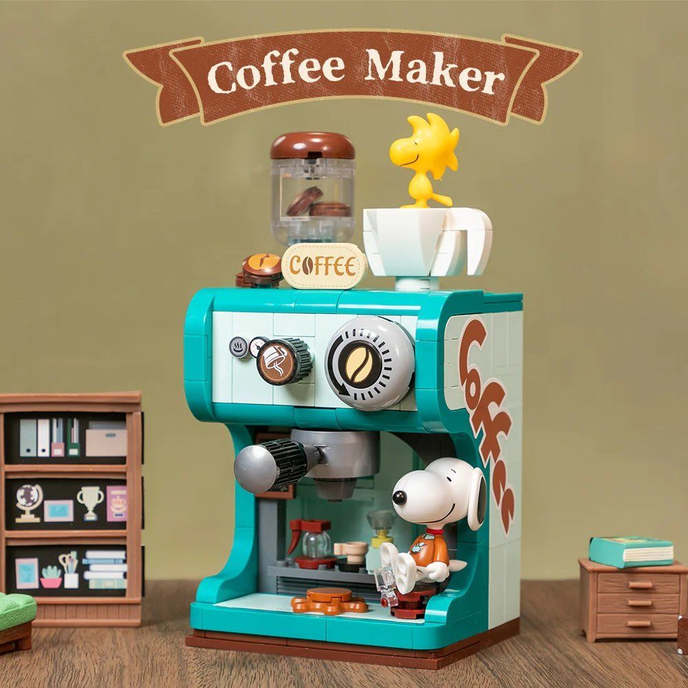 PANTASY Puzzle PEANUTS Snoopy Pantasy: เครื่องชงกาแฟ - Snoopy และเครื่องชงกาแฟ 8291 (86914)