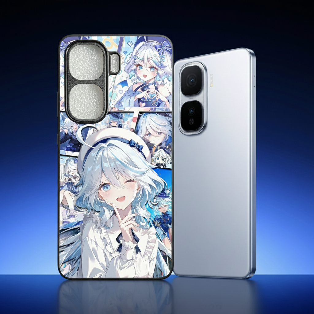 Furina - Genshin Impact - iQoo Z9 Z10 Turbo Pro + Neo 9 9s 10 13 OPPO A60 A3 A5 A5i A5x RENO 10 13 1