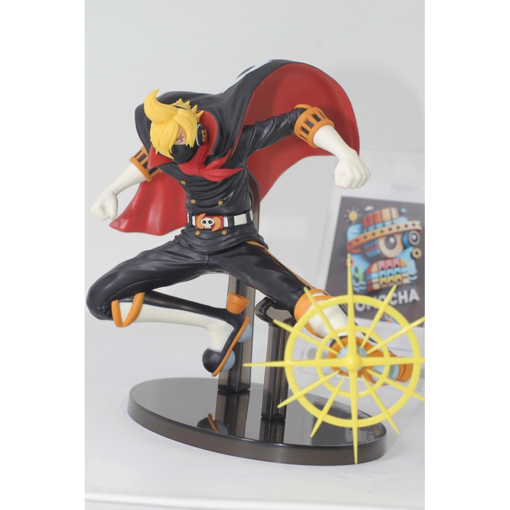 โมเดลวันพีซ ️ Sanji (O-Soba Mask) ️ Battle Record Collection ของแท้ BANPRESTO 2nd