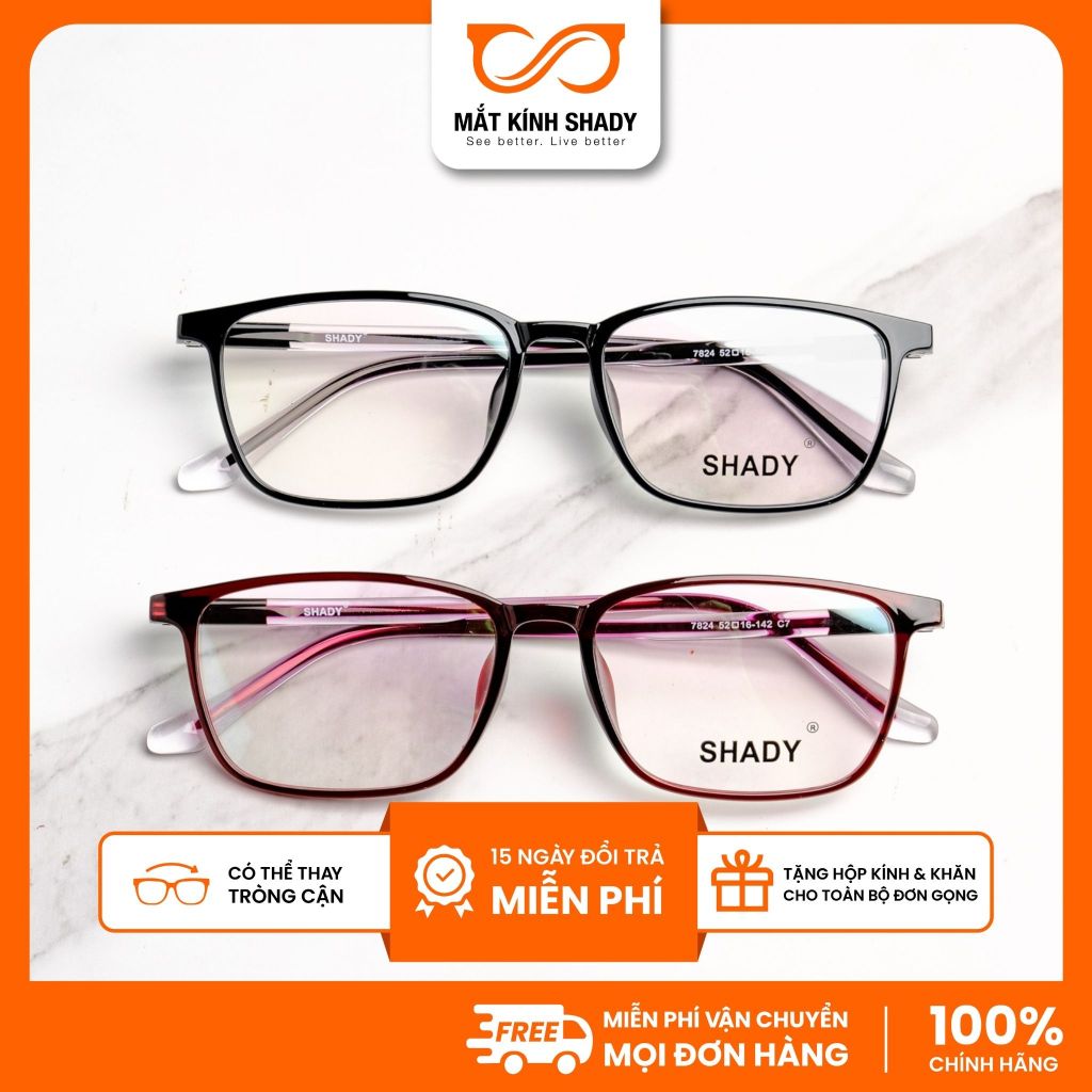 TR90 Shady Unisex G2112 กรอบแว่นตาพลาสติก (หลากสี)
