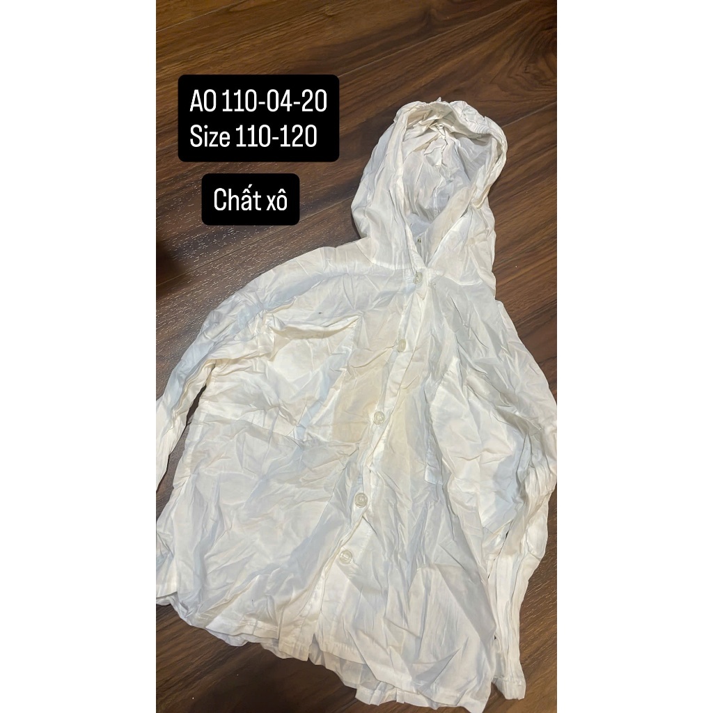 SIZE 120–130 - เสื้อแจ็คเก็ตกันลม 2HAND - SI TUYEN