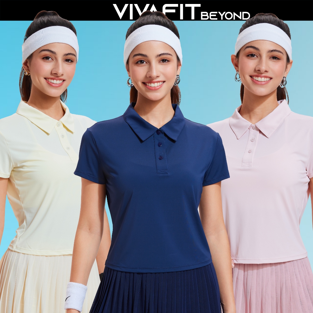 COSLEAF Flash เสื้อกีฬาผู้หญิงแขนสั้นทําจากเสื้อครอปยางยืดสุดเท่เล่น Pickleball, Tennis, Golf