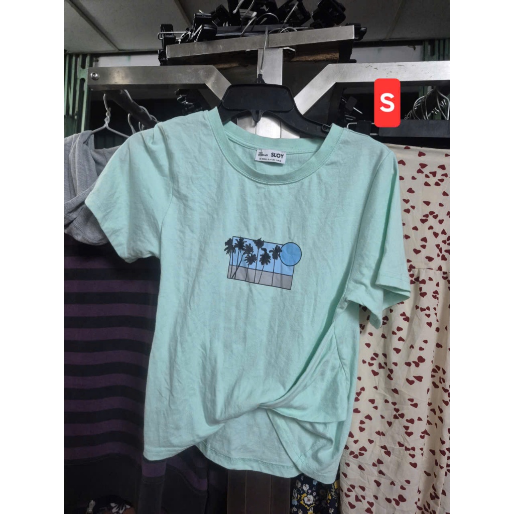เสื้อยืดคอกลม S MS485