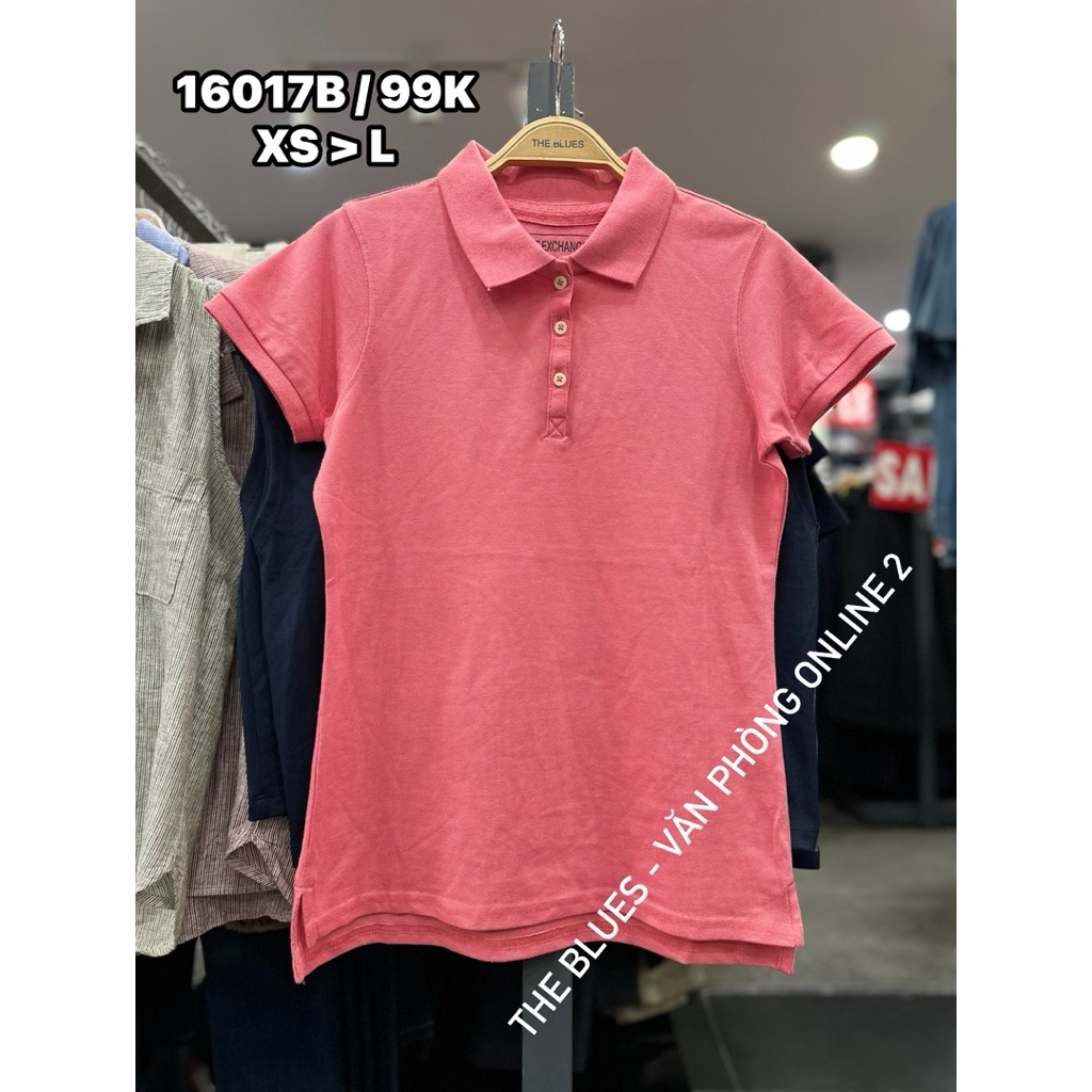 เสื้อยืด PoLo ผู้หญิงขั้นพื้นฐาน - The Blues 16017B