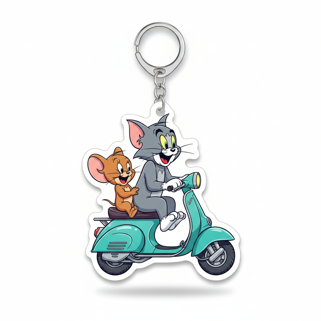 พวงกุญแจ Tom & Jerry Speed