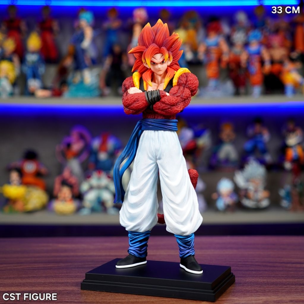 Gogeta ssj4 JG รุ่นมีแขนไขว้ สูง 33 ซม.-SP1539